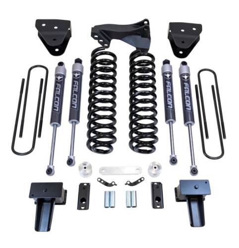 ReadyLIFT Suspension - ReadyLIFT 4" Coil Spring Lift Kit for Ford (2017-22) Super Duty F-250 & F-350 4WD, w/ Falcon 2.1 Shocks