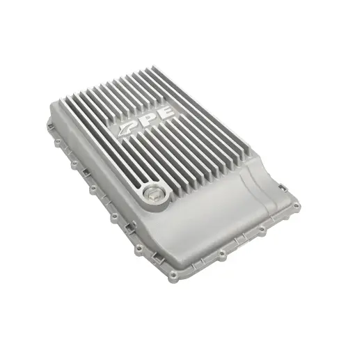 Pacific Performance Engineering - PPE 10R60/10R80 Heavy-Duty Cast Aluminum Transmission Pan for Ford (2017-26), Brushed