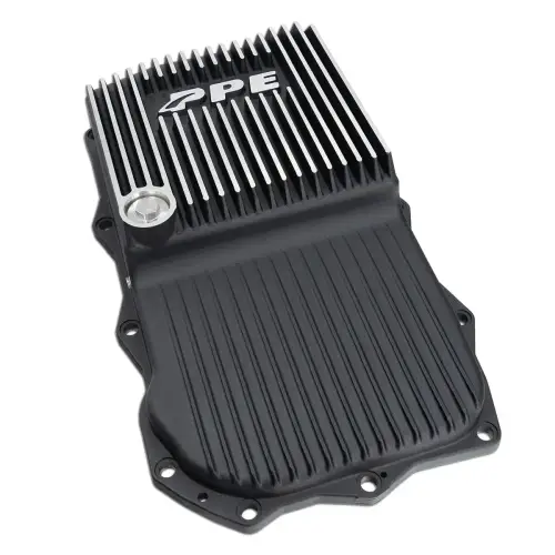 Pacific Performance Engineering - PPE ZF 8-Speed Heavy-Duty Cast Aluminum Transmission Pan - Deep for Dodge/Ram (2014-26) 1500/2500/3500/Charger/Challenger (Brushed)