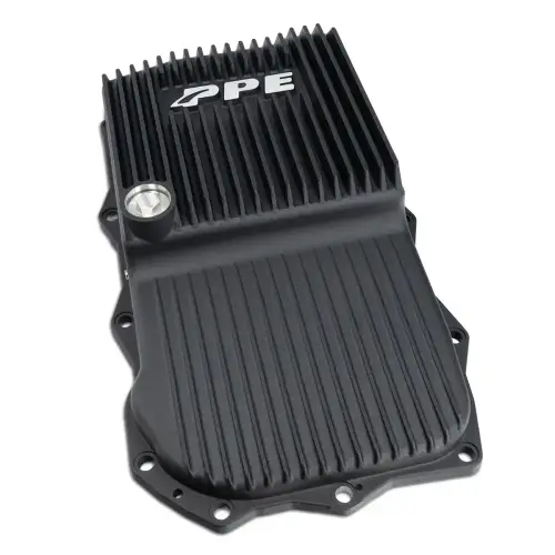Pacific Performance Engineering - PPE ZF 8-Speed Heavy-Duty Cast Aluminum Transmission Pan - Deep for Dodge/Ram (2014-26) 1500/2500/3500/Challenger/Charger (Black)