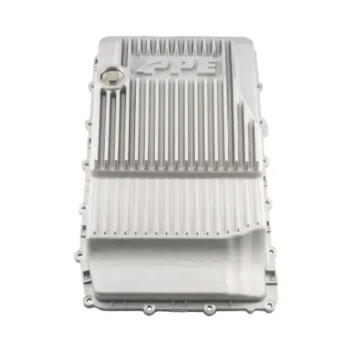 Pacific Performance Engineering - PPE 10R60/10R80/10R100 Heavy-Duty Cast Aluminum Transmission Pan - Deep for Ford (2017-26), Raw