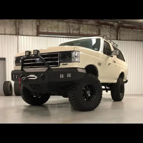 Iron Bull Bumpers - Iron Bull Front Bumper for Ford (1987-91) Bronco