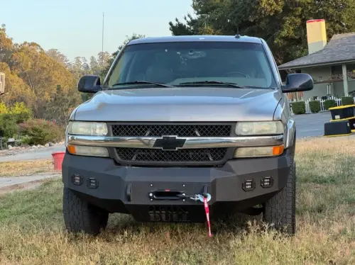 Iron Bull Bumpers - Iron Bull Front Bumper for Chevy (2001-02) 2500/3500 Silverado