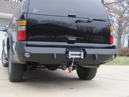 Iron Bull Bumpers - Iron Bull Rear Bumper for Chevy (2001-06) Tahoe