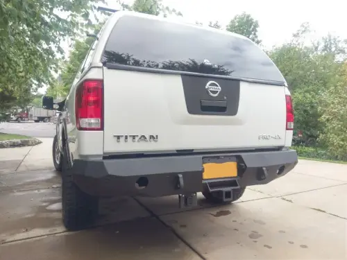 Iron Bull Bumpers - Iron Bull Rear Bumper for Nissan (2004-15) Titan