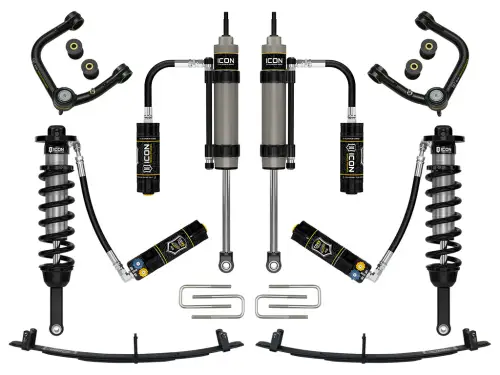 ICON Vehicle Dynamics - ICON 0-3.5" Lift for Toyota (2005-15) Tacoma / 0-2.75" Lift, Stage 7 Suspension System, Tubular, CDCV for Toyota (2016-23) Tacoma