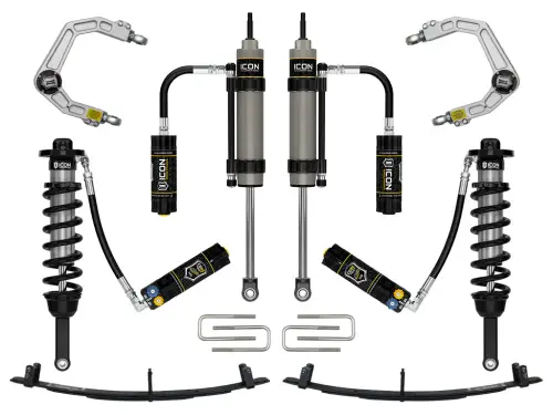 ICON Vehicle Dynamics - ICON 0-3.5" Lift for Toyota (2005-15) Tacoma / 0-2.75" Lift, Stage 7 Suspension System, Billet, CDCV for Toyota (2016-23) Tacoma