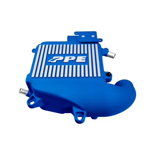 Pacific Performance Engineering - PPE LM2, LZ0 Air-to-Water Intercooler Kit for Chevy/GMC (2020-26) 3.0L Duramax (Blue)