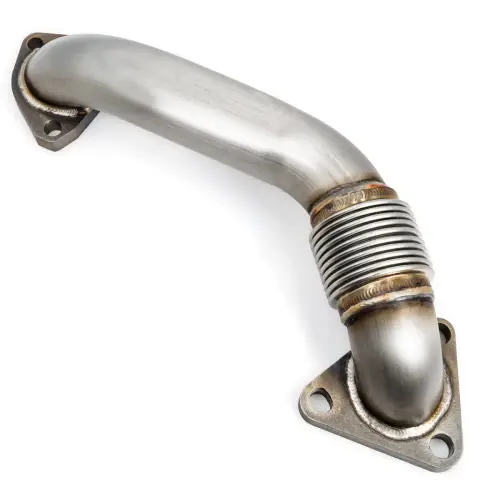 Pacific Performance Engineering - PPE Replacement Up-Pipefor OEM Exhaust Manifold for Chevy/GMC (2001-04) 6.6L Duramax LB7 (Passenger Side)