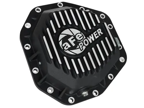 aFe - aFe Power Pro Series Rear Differential Cover for Ford (2017-23) F-250/F-350 V8-6.7L (td) (Dana M275-14) Power Stroke (Black w/ Machined Fins)