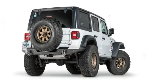 Warn - Warn Elite Rear Bumper for Jeep (2018-26) Wrangler JL (w/out Tire Carrier)