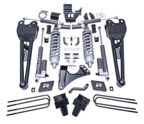 ReadyLIFT Suspension - ReadyLIFT 6" Coil Spring Suspension System for Ford (2023-26) F-250/F-350 Super Duty 4WD, (w/ Falcon MAX3.3 Shocks and Radius Arms)
