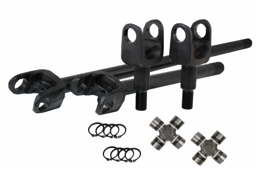 Revolution Gear & Axle - Revolution Gear & Axle Discovery Series Front Axle Kit for Jeep (2007-18) Wrangler JK Rubicon, Dana 44 (30-Spline, 4340 Chromoly)