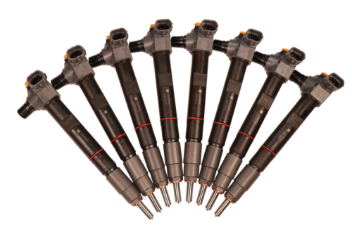 Dynomite Diesel - Dynomite Diesel Reman Injector Set for Chevy Silverado & GMC Sierra HD (2017-2023) 6.6L Duramax L5P, 15% Over (50HP)