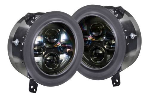 Morimoto - Morimoto Sealed7 2.0 LED Headlights for Jeep (2014-24) Gladiator JT, Pair