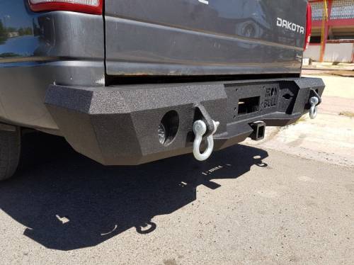 Iron Bull Bumpers - Iron Bull Rear Bumper for Dodge (1997-04) Dakota