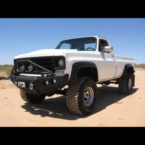Iron Bull Bumpers - Iron Bull Front Bumper for Chevrolet (1973-80) Silverado 1500