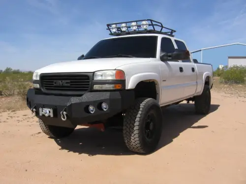 Iron Bull Bumpers - Iron Bull Front Bumper for GMC (1999-02) Sierra 2500/3500