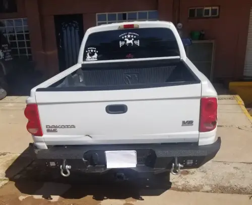 Iron Bull Bumpers - Iron Bull Rear Bumper for Dodge (2005-11) Dakota