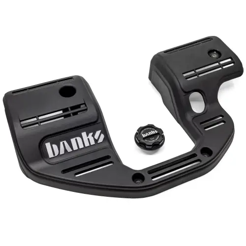 Banks Power - Banks Engine Cover w/ Revolver Billet Oil Cap for Ram (2007.5-24) 6.7L Cummins w/out EGR (Special Bracket Included, Only fits Banks Monster-Ram)