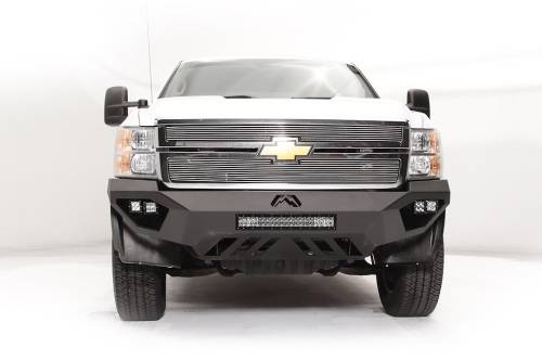 Fab Fours - Fab Fours HD Vengeance Front Bumper for Chevy (2011-14) 2500HD/3500HD Silverado, w/ No Guard