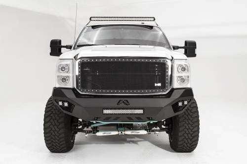 Fab Fours - Fab Fours Vengeance Front Bumper for Ford (2011-16) F-250/F-350 Super Duty, w/ No Guard