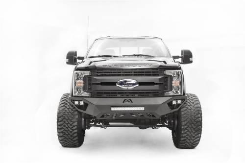 Fab Fours - Fab Fours Vengeance Front Bumper for Ford (2017-22) F-250/F-350 Super Duty, w/ No Guard