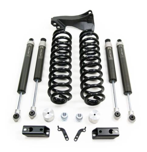 ReadyLIFT Suspension - ReadyLIFT - *****SEE NEW PART NUMBER 46-20256***** 2.5" Coil Spring Front Lift Kit for Ford (2020-26) Super Duty Diesel 4WD, (w/ Falcon 1.1 Monotube Shocks)