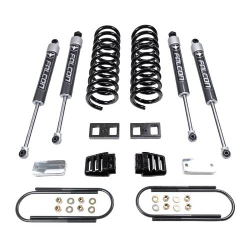 ReadyLIFT Suspension - ReadyLIFT 3" Coil Spring Lift Kit for Ram (2019-26) 3500 Diesel 4WD w/ Falcon 2.1 Shocks