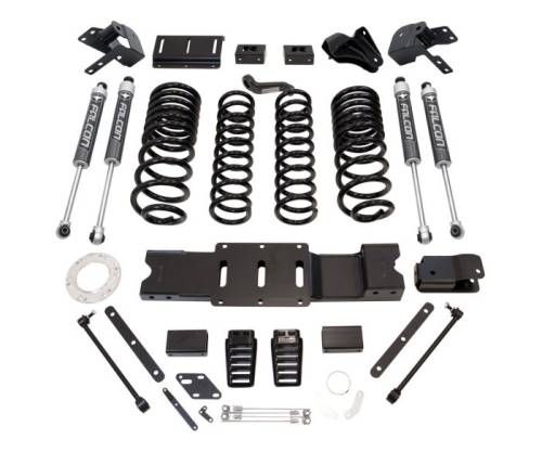 ReadyLIFT Suspension - ReadyLIFT 4.5" Coil Spring Lift Kit for Ram (2019-24) 2500 Diesel0 4WD, w/ Falcon 2.1 Shocks