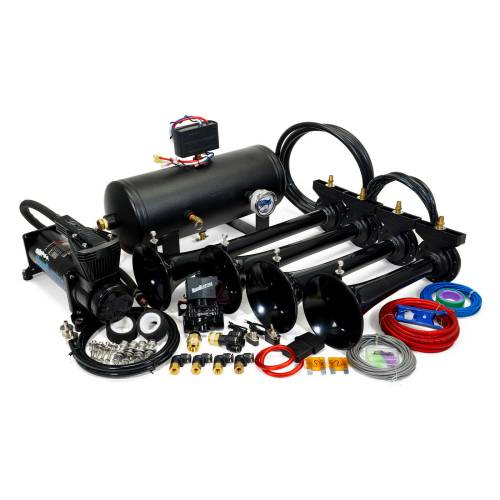 HornBlasters - HornBlasters 244K Nightmare Series, 2.0 Gallon, Separate Tank 145 PSI, Supports Average Use Of A
