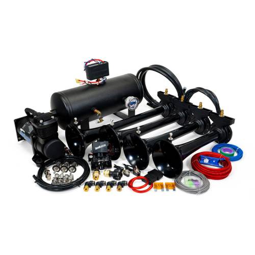 HornBlasters - HornBlasters 232 Series / White Horns, 2.0 Gallon, Separate Tank 145 PSI, Supports Average Use Of A