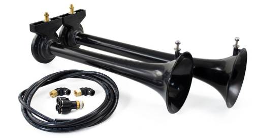 HornBlasters - HornBlasters Rocker To Shocker Upgrade, Includes Shocker Bells #1 And #2, Two Elbow Fittings, 5/16"