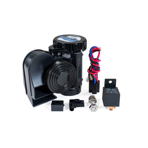 HornBlasters - HornBlasters Compact Electric Horn, Includes 40 Amp Relay And Mounting Hardware