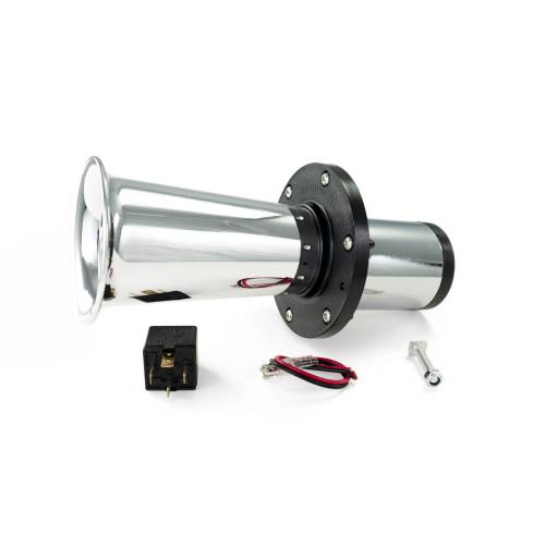 HornBlasters - HornBlasters Oogah Horn - Chrome, Includes 40 Amp Relay And Mounting Hardware
