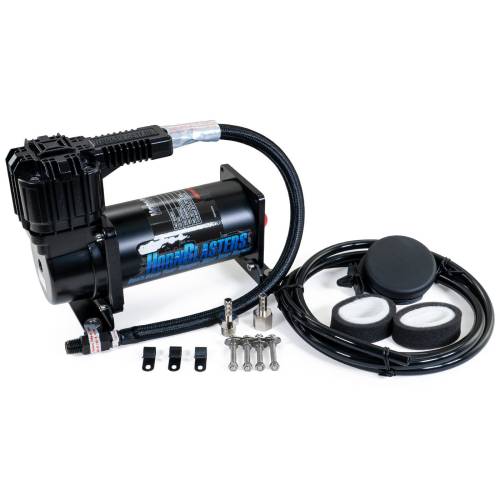 HornBlasters - HornBlasters Hb-2 Air Compressor, Constant Duty, 200 PSI, 100% Duty, 1.34 CFM, 20 Amps