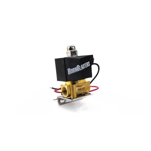 HornBlasters - HornBlasters 1/4" Brass - 24 Volt, 1/4" NPT, 2.5MM Orifice, 210 PSI
