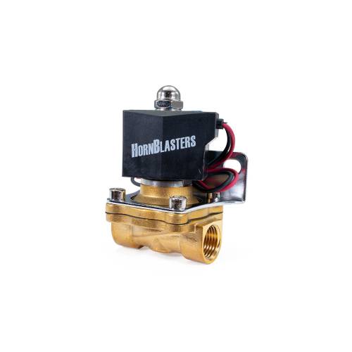 HornBlasters - HornBlasters 1/2" Brass - 110 Volt, 1/2" NPT, 16 Mm Orifice, 210 PSI