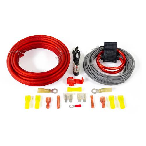 HornBlasters - HornBlasters Wiring Kit, Electric Horn, Relay, Momentary Push Button, Less Than 40 Amps