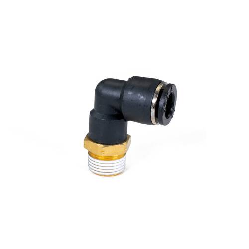 HornBlasters - HornBlasters 3/8" NPT Male To 3/8" Air Line Push To Pull - Elbow