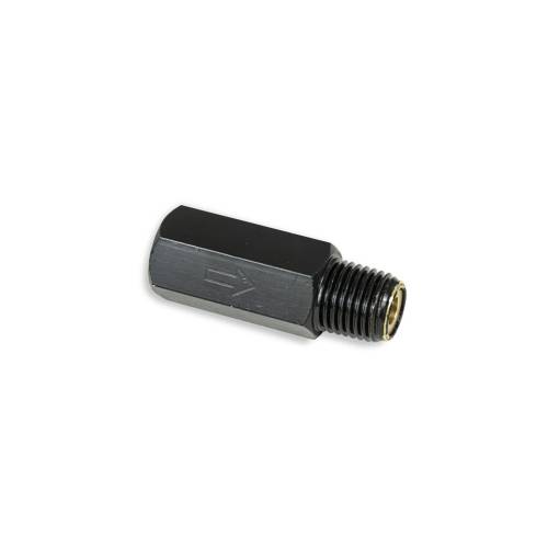 HornBlasters - HornBlasters 1/4" Black Check Valve, Female To Male