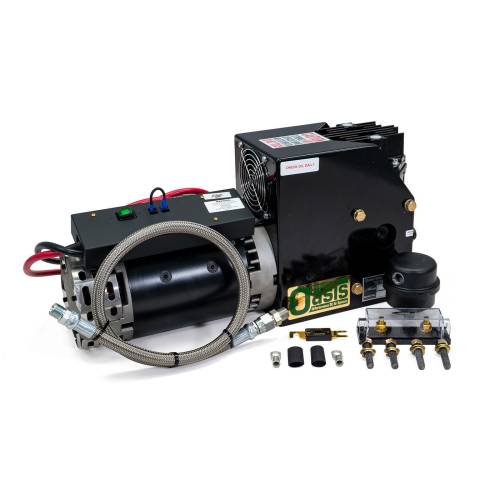 Oasis Air Compressors - Oasis XD4000 Continuous-Duty Onboard Air Compressor System, 12 Volt