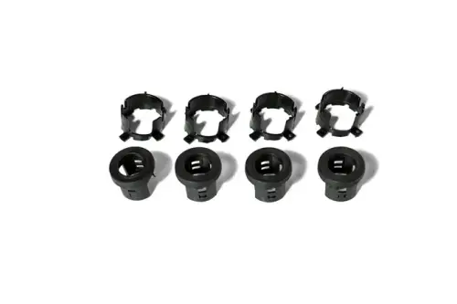 DV8 Offroad - DV8 Offroad Mopar Sensor Bezel for Jeep (2018-23) Wrangler JL / (2020-23) Gladiator JT | Ram (2019-23) 1500/2500/3500 - Set of 4