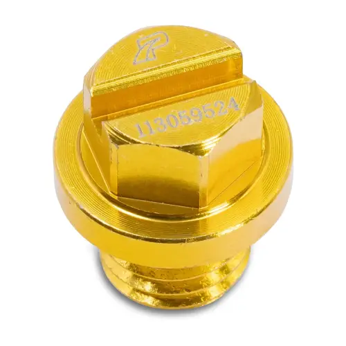 Pacific Performance Engineering - PPE Air Bleeder Screw for Chevy/GMC (2001-16) 6.6L Duramax (Gold)