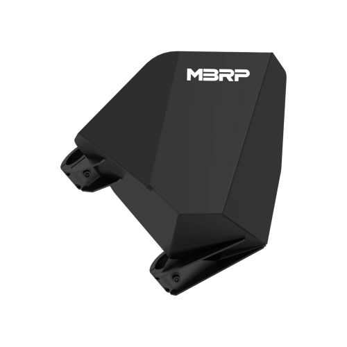 MBRP - MBRP Air Box Deflector for Can-Am (2024-26) Maverick R, Black-Coated