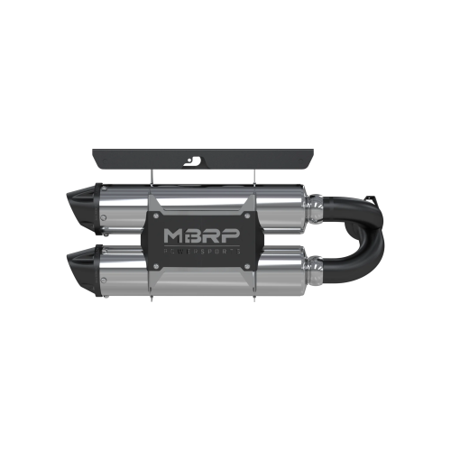 MBRP - MBRP Stacked Dual Slip-on, Performance Series for 2014 Polaris RZR XP 1000