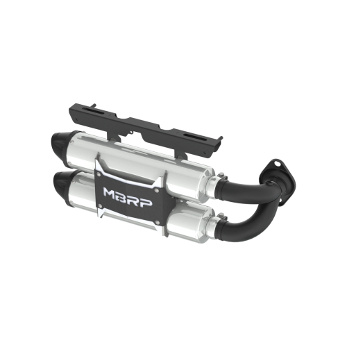 MBRP - MBRP Stacked Dual Slip-on, Performance Series for 2015-2017 Polaris RZR XP 1000