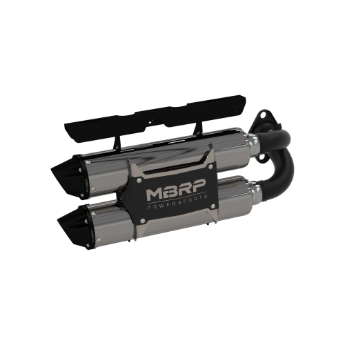 MBRP - MBRP Stacked Dual Slip-on, Performance Series for 2018-2023 Polaris RZR XP 1000