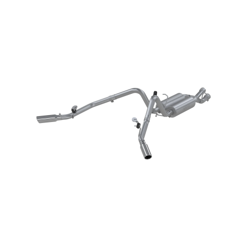 MBRP - MBRP T409 Stainless Steel 2.5" Cat Back Dual Split Side for 2001-2006 Chevrolet/GMC 2500 HD 6.0L EC-SB