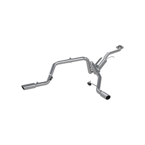 MBRP - MBRP Aluminized Steel 2.5" Cat Back Dual Split Side for 2003-2007 Chevrolet/GMC 1500 Silverado/ Sierra 4.8/ 5.3L EC/ CC-SB ('07 Classic Only)